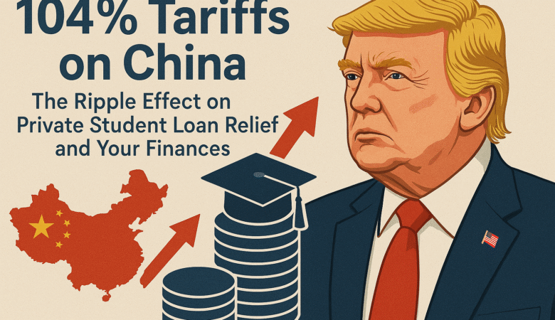 104% Tariffs on China: The Ripple Effect on Private Student Loan Relief and Your Finances